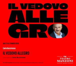 Morino Studio - Teatro Manzoni - Il vedovo allegro