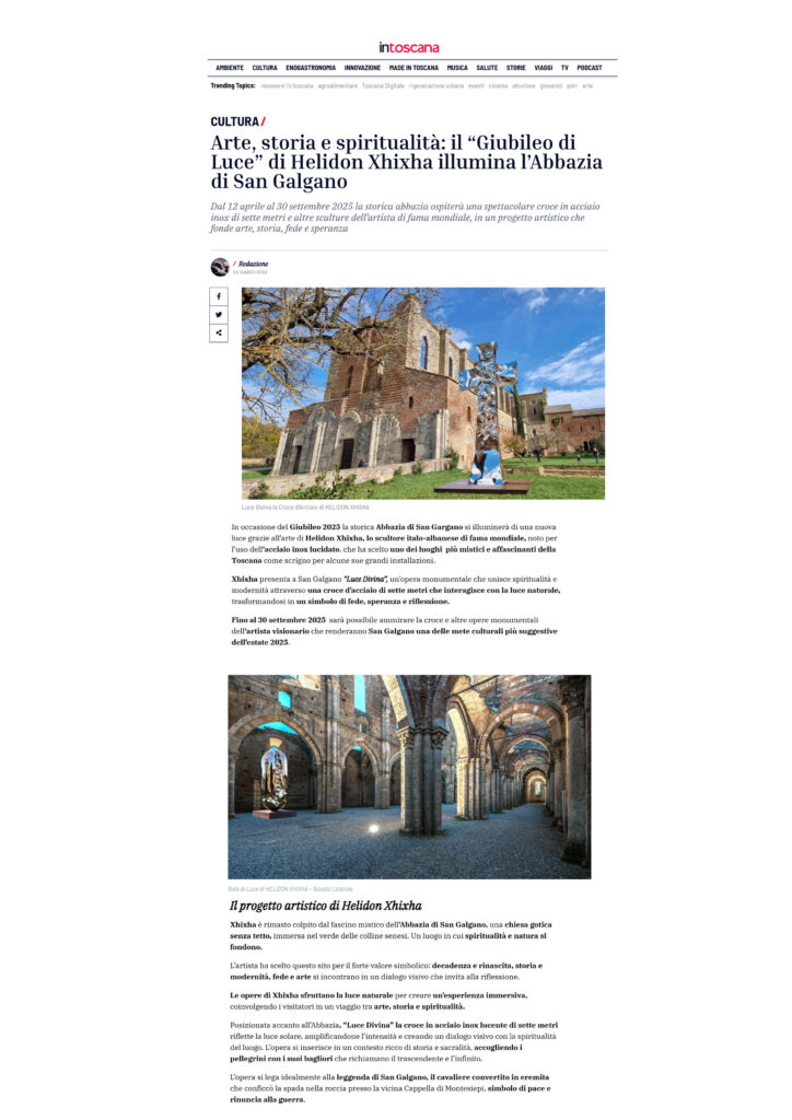 Intoscana.it 25-03-2025