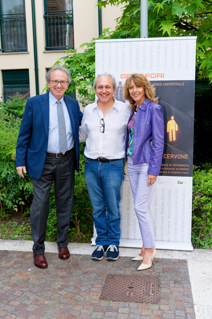 Carlo e Niky Marini con Matteo Cervone
