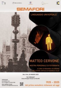 Morino Studio - Semafori linguaggio universale di Matteo Cervone 19 Maggio 2025- INVITO