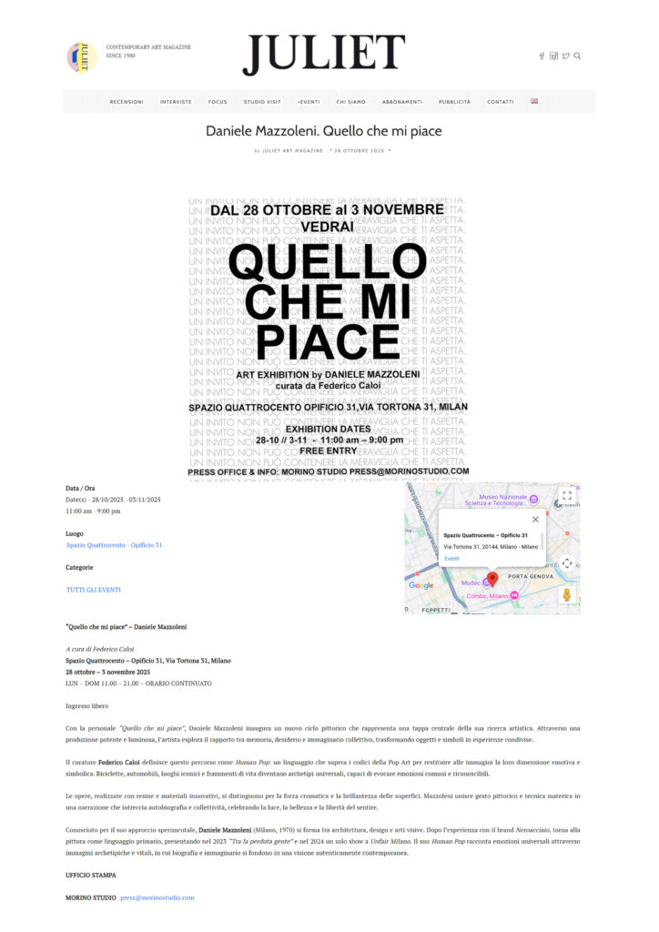 Juliet -artmagazine.com 09-10-2025