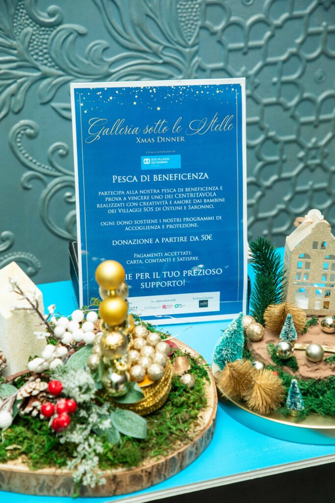 SOS Villaggi dei Bambini - Donazioni per centritavola realizzati dai bambini dei Villaggi