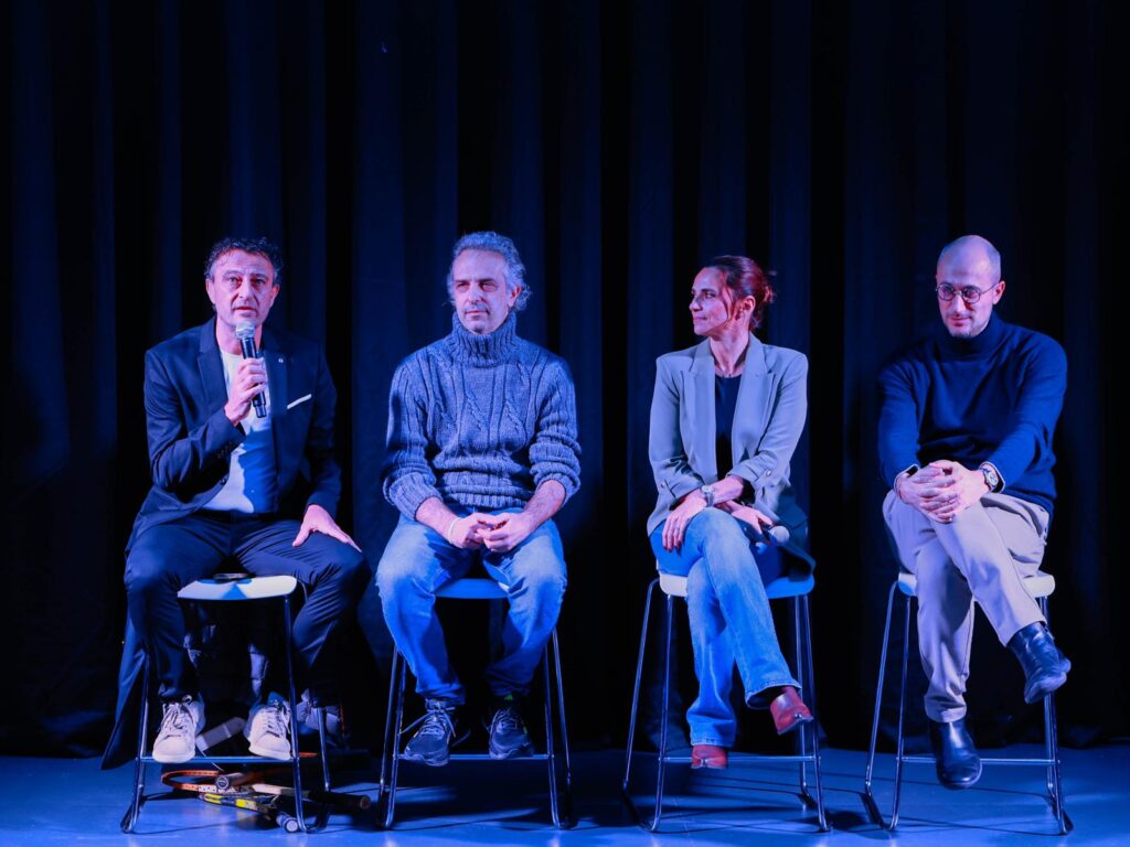 Paolo Ghisoni,Jacopo Lo Monaco, Roberta Vinci e Simone Eterno