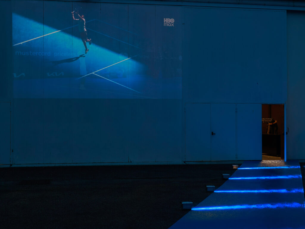 Hbo Max Italia racconta il tennis con un campo al rovescio