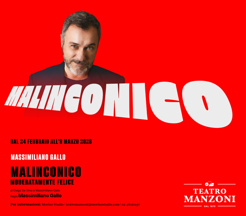 Morino Studio- Teatro Manzoni - Malinconico moderatamente felice