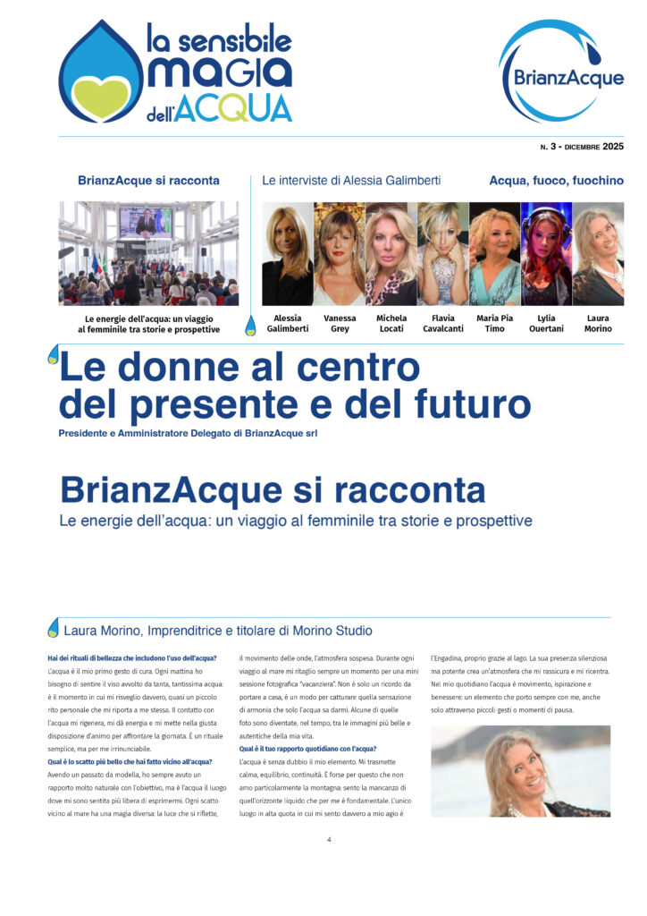 “La Sensibile Magia dell’Acqua” - Belvedere di Palazzo Lombardia 19-11-2025